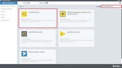 install labview runtime engine.